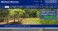 Desktop Screenshot of michaelstevensestates.co.uk