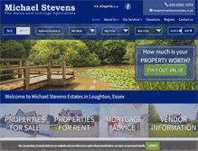 Tablet Screenshot of michaelstevensestates.co.uk